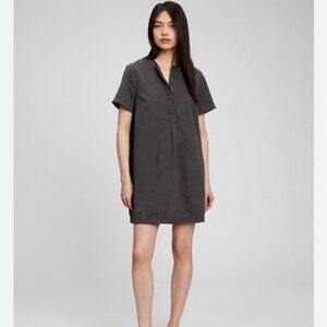 NWT Gap utility pop over dress size TALL large pockets easy to wear minimalist